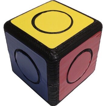 The slice cube implemented in something that does not look like a puzzle.