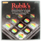 "Easy to learn, a challenge to win." (Not to be confused with Rubik's Infinity, which is "easy to learn, a challenge to master"!)