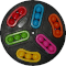 A mix between the moving hole puzzles and the two-layer UFO puzzles.