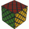 A corner turning hexahedron with four logical layers.