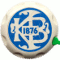 Depicts a coat of arms of Denmark's oldest football club.