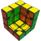 A bandaged cube that combines 1/0 Void and Bandaged 3.