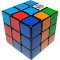 A 3x3x3 with stickers resembling 6 of the seven original Tetris tetrominoes.