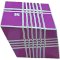 A 3x5x7 transformed into the shape of a rhombic prism.