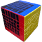 A 13x13x13 bandaged to look like a 6x6x6 embedded on one corner.