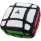 A 2x3x3 transformed into a Bermuda puzzle with curved cuts, with one standard face and one Bermuda-style and "Fisherised" face.